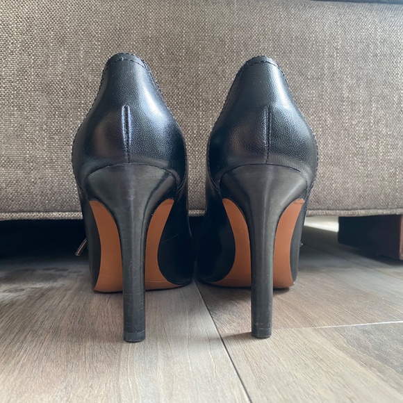 Nine West Wing Tip style Heel Black 7.5 - Picture 4 of 9